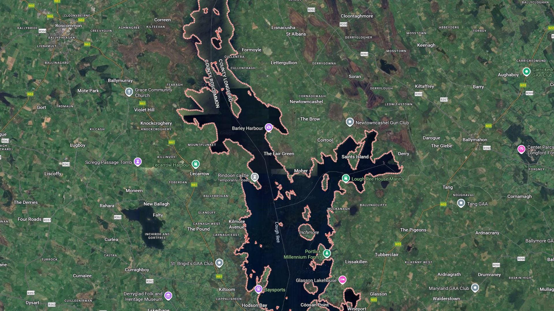 Lough Ree Map